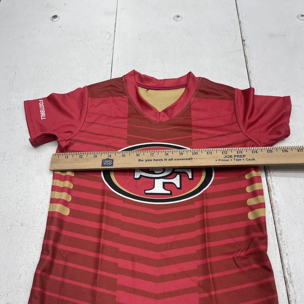 San Francisco 49ers Jersey Youth Small Red NFL Football Reversible NFL Flag - Picture 5 of 9